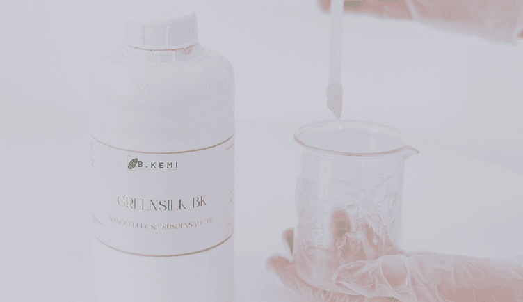 Pote de creme cosmético Green Silk BK